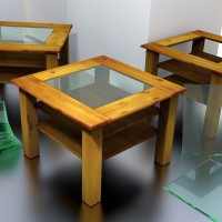 Living room table wood