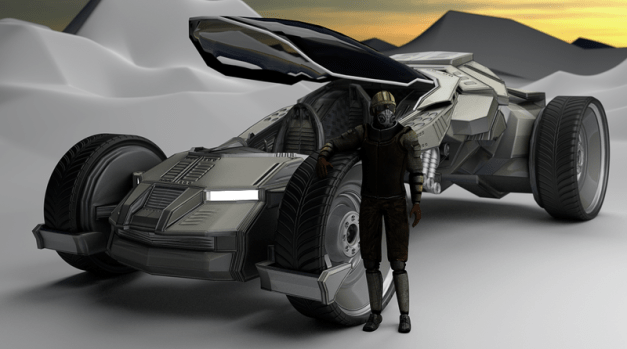 speed car cycles render wip by dennish2010