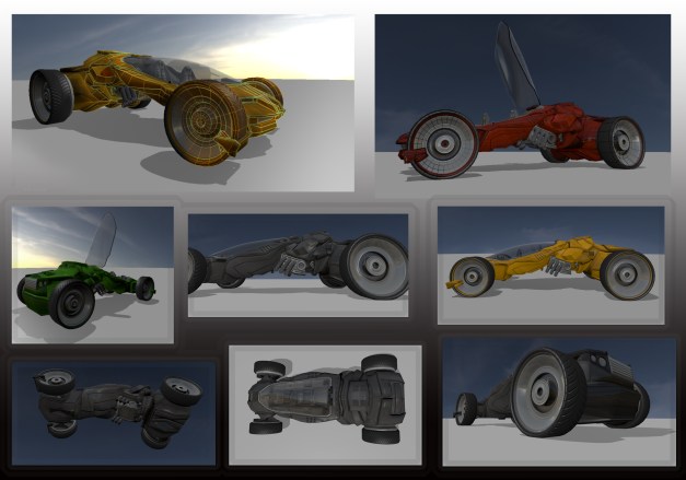 Futuristic Carfor blender 2.66a by DennisH2010 15