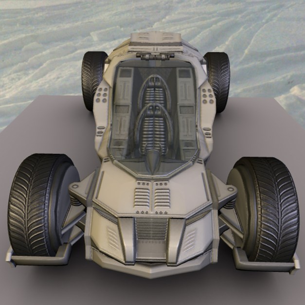 Futuristic Carfor blender 2.66a by DennisH2010 2