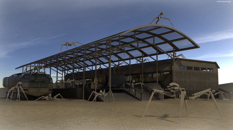 Gunbots Searching - Render Scene 2