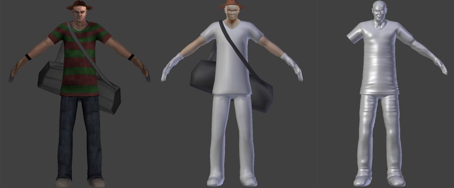 Trevor from GTA 5 dressed like Freddy Krueger