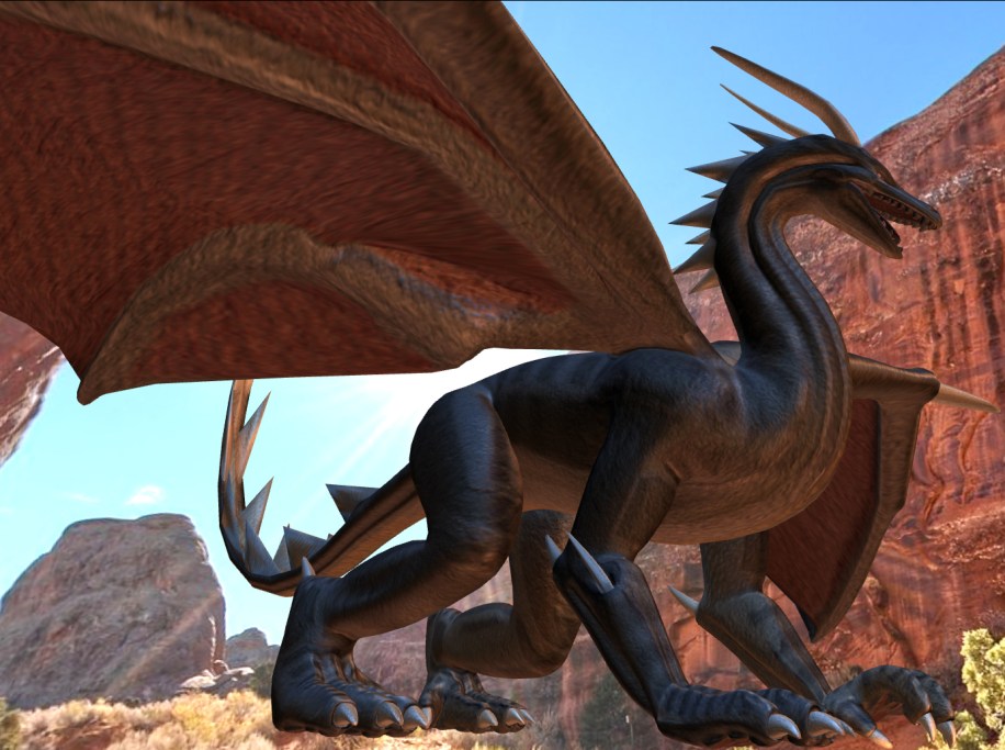 Blender Dragon_1