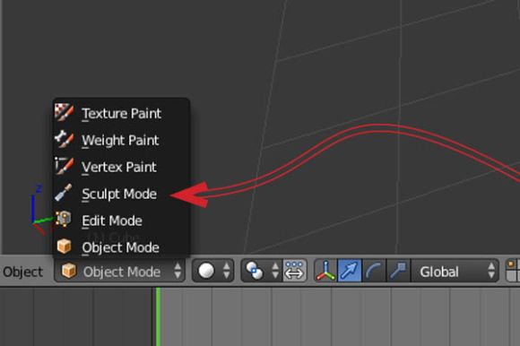 How to created, save and load in a self-made brush in Blender_1
