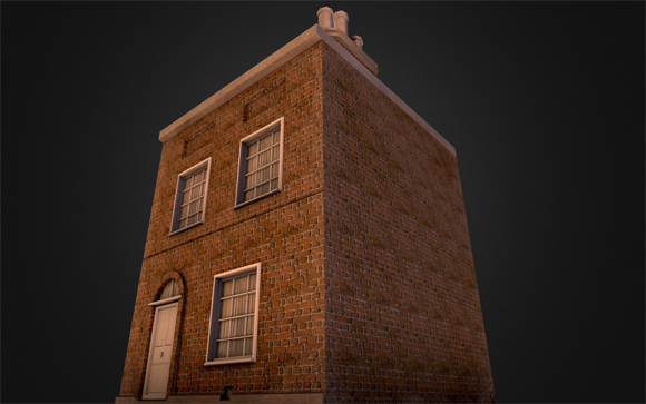 Old building from the fifties no. 2 by DennisH2010