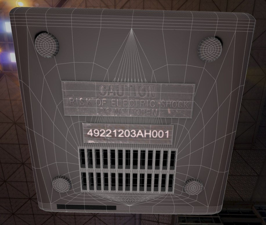 Radio rigged and animated