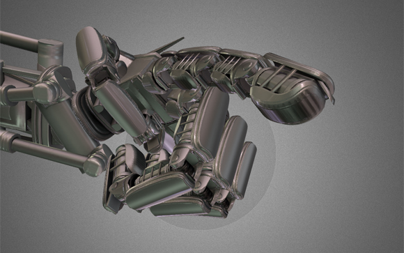 Robot Arm WIP 2 by DennisH2010