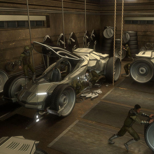 Futuristic Car by DennisH2010