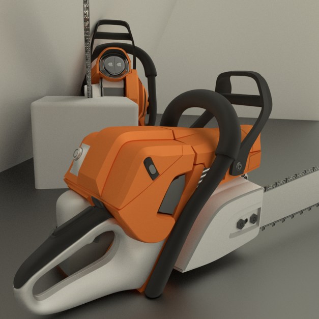 Chainsaw High-Poly