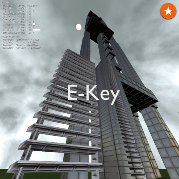 Blender Game Engine - Climbable Ladder Component