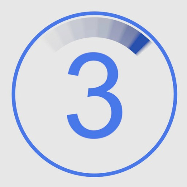 Video countdown 5 4 3 2 1 