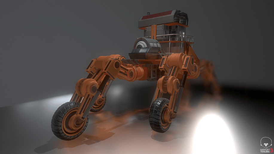 Five Wheeler Orange Version