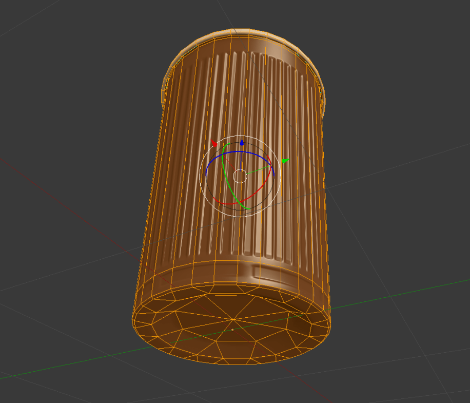 Plastic Cup Wireframe