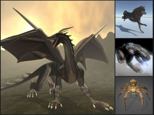 3d-creatures-and-animals