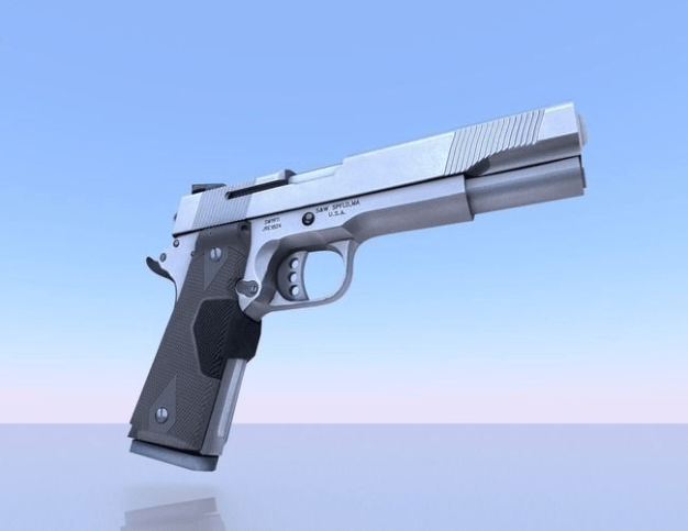 smith and wesson gun model 3d-model-gun-45-acp-smith-and-wesson-5