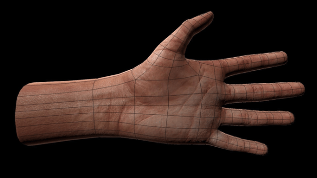 Animated 3d Hand