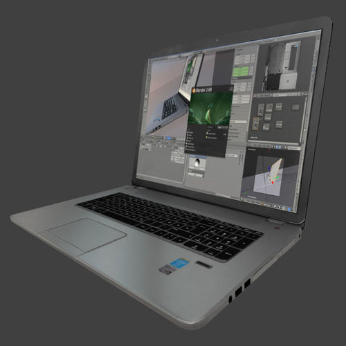 3d-models-electronics-computer-hp-notebook-low-poly-4