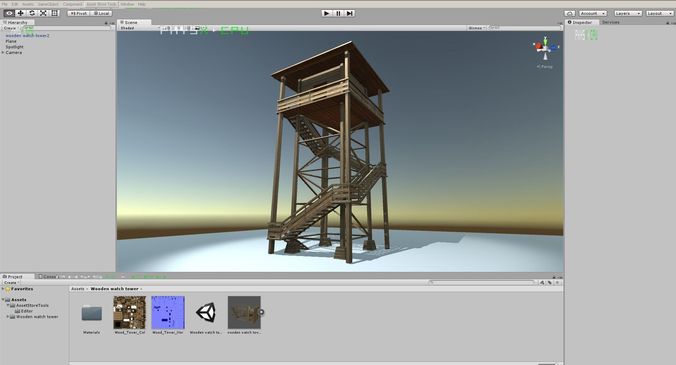Wooden Watchtower