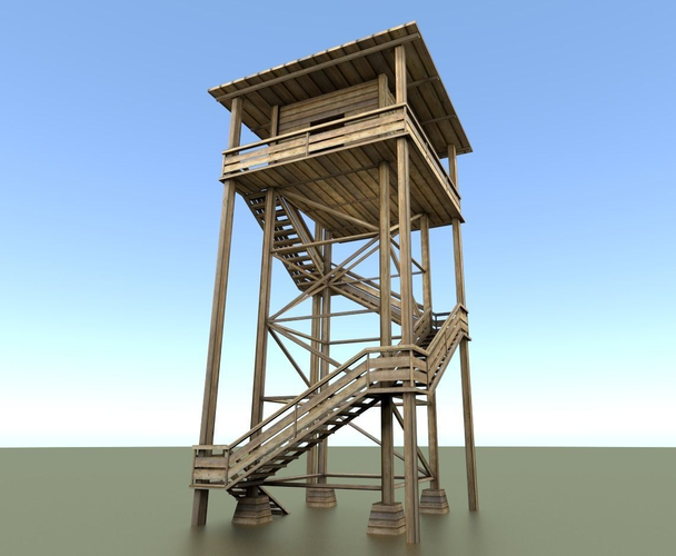 3d-models-exterior-landmark-watch-tower-made-of-wood-3