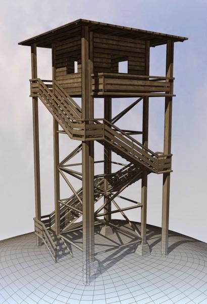 3d-models-exterior-landmark-watch-tower-made-of-wood-5