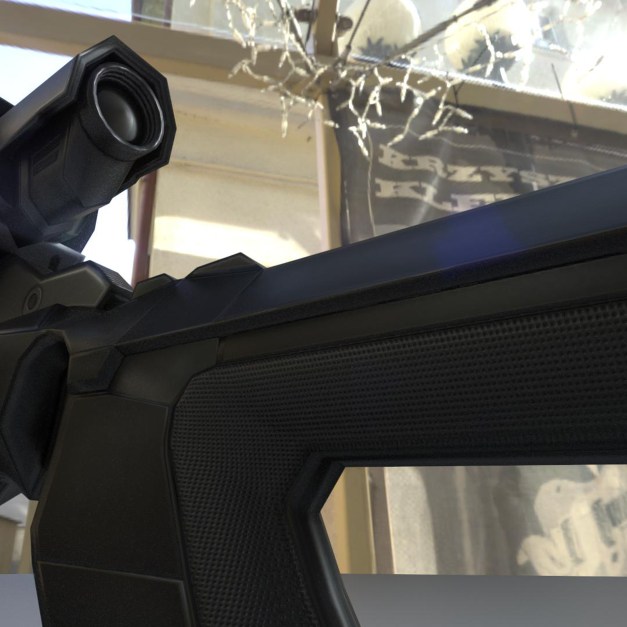 ksr sniper rifle 3d model (New)