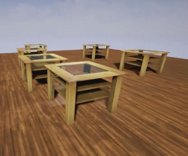 wooden-table-with-glass-top-lowpoly-3d-model-low-poly-4