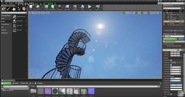 Aluminum Spiral Staircases - 3d-Model