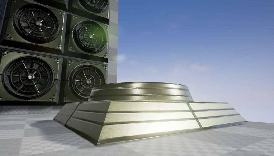 Industrial Fan 3d-Model