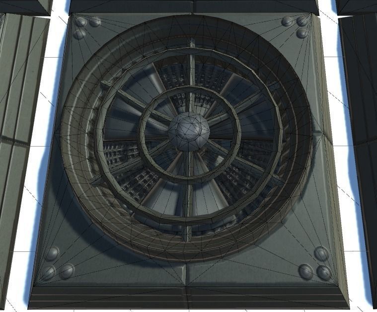 Industrial Fan 3d-Model