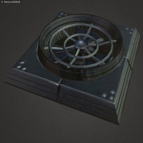 Industrial Fan 3d-Model