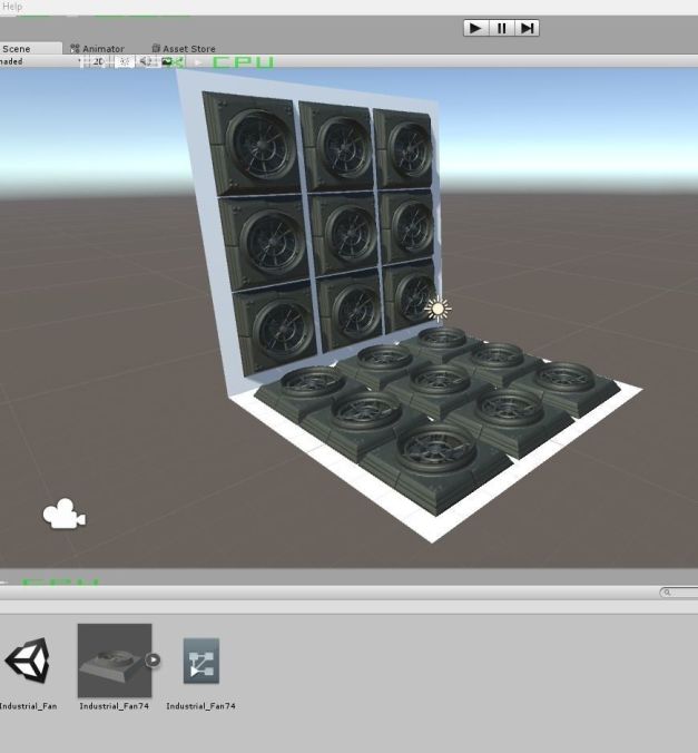 Industrial Fan 3d-Model