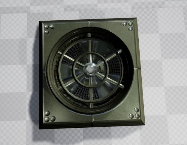 Industrial Fan 3d-Model