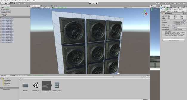 Industrial Fan 3d-Model