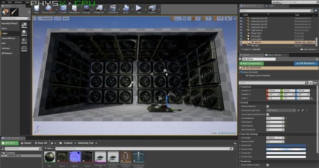 Industrial Fan 3d-Model