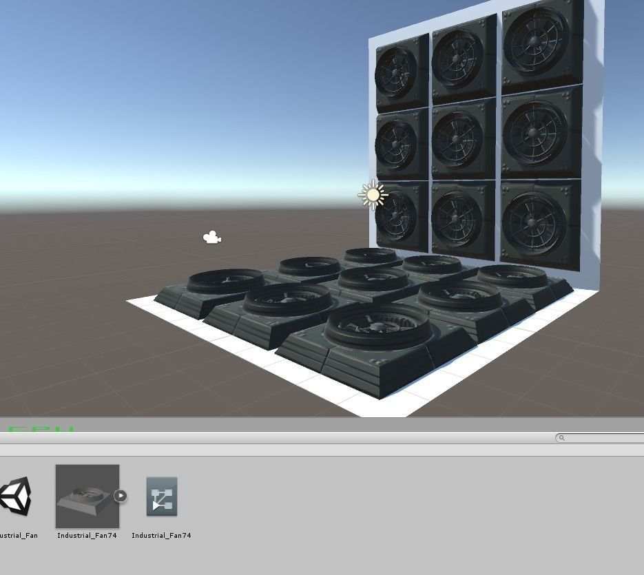 Industrial Fan 3d-Model