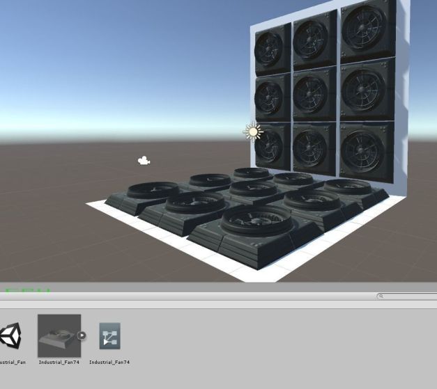 Industrial Fan 3d-Model