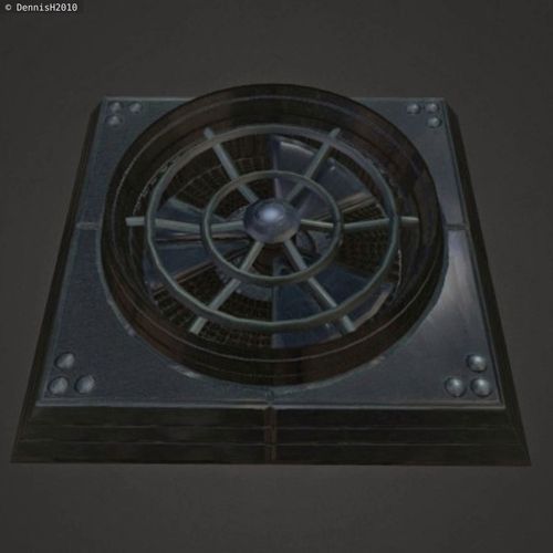 Industrial Fan 3d-Model