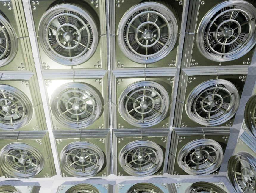 Industrial Fan 3d-Model