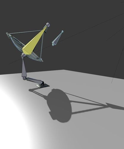 Satellite Dishes Rigged and Low-Poly