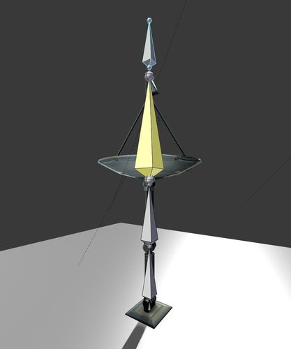 Satellite Dishes Rigged and Low-Poly