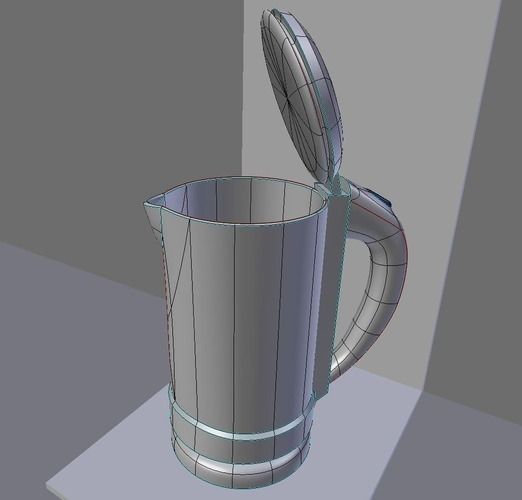 Water Boiler with Rigged Electric Cable