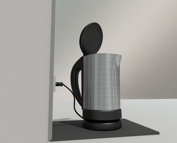 Cable Racks Boiler Water Boiler with Rigged Power Cable (Download) | 3DHaupt