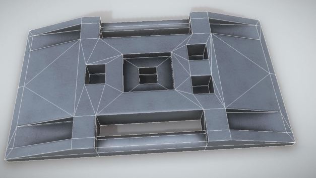 Fußplatte Sicherheitsbake