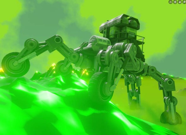 Five Wheeler in dangerous radioactive surrounding (2)