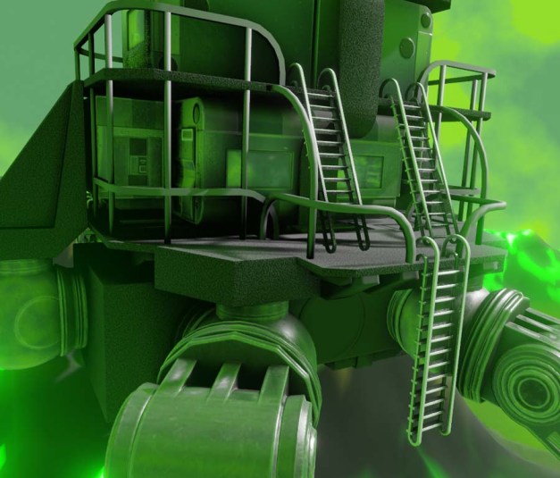 Five Wheeler in dangerous radioactive surrounding (6)